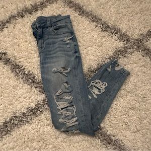 Curvy hi rise jegging crop